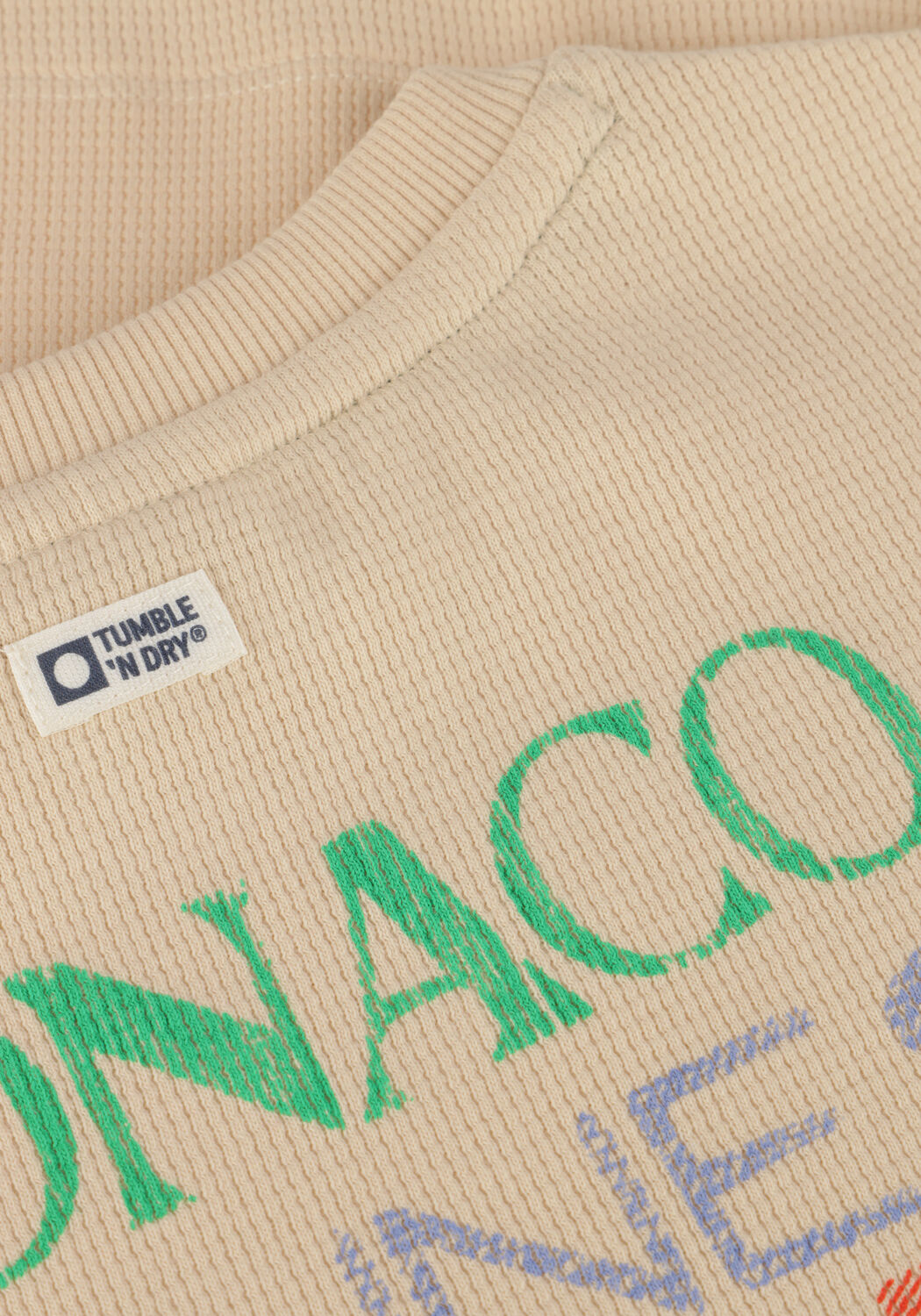Beige TUMBLE 'N DRY T-shirt MENTON - large