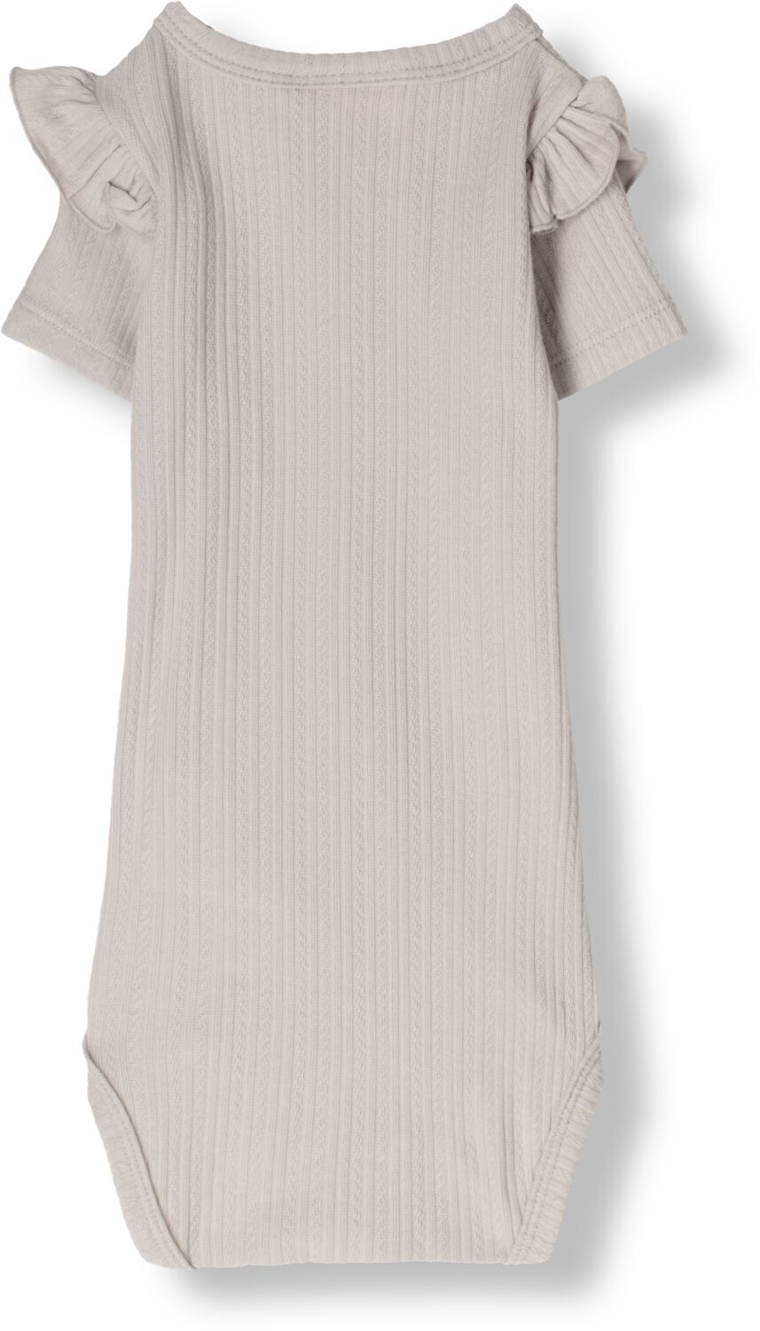LIL' ATELIER Baby Rompers Nbffleura Ss Slim Body Lil Lichtgrijs