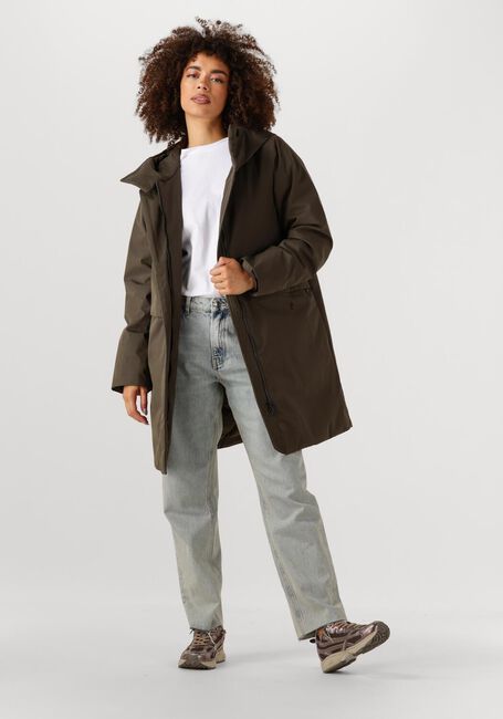 Khaki ELVINE Parka's AVELYNE - large