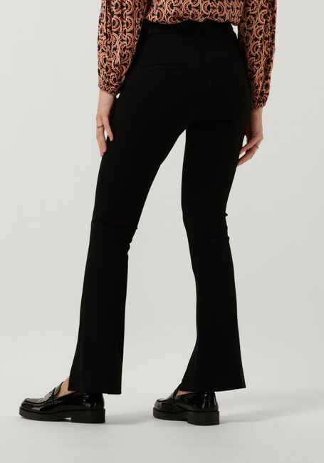 Zwarte SUMMUM Flared broek TROUSERS PUNTO MILANO - large
