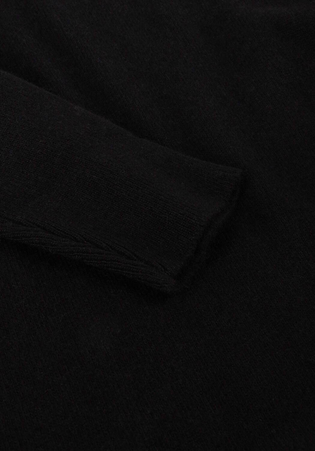 Zwarte RESORT FINEST Trui V-NECK CAPE SWEATER - large