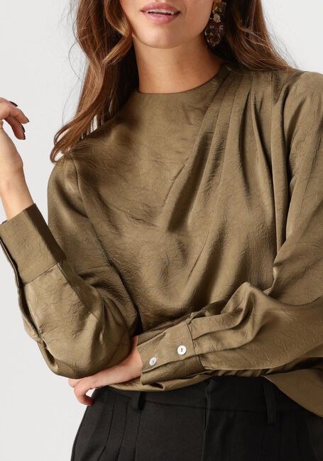 Groene Y.A.S. Blouses YASCAPELA LS TOP - large