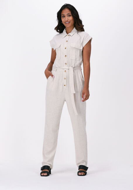 Beige SIMPLE Jumpsuit VERONIQUE - large