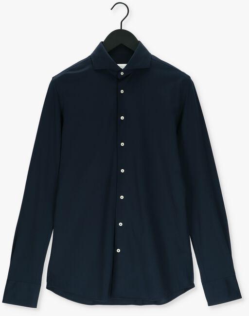 Donkerblauwe PROFUOMO Casual overhemd JAPANESE KNITTED - large