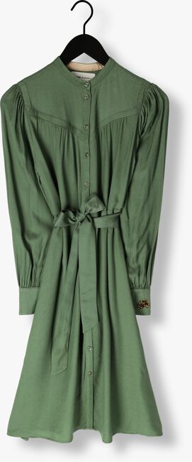 Donkergroene POM AMSTERDAM Midi jurk MYTHICAL GREEN - large
