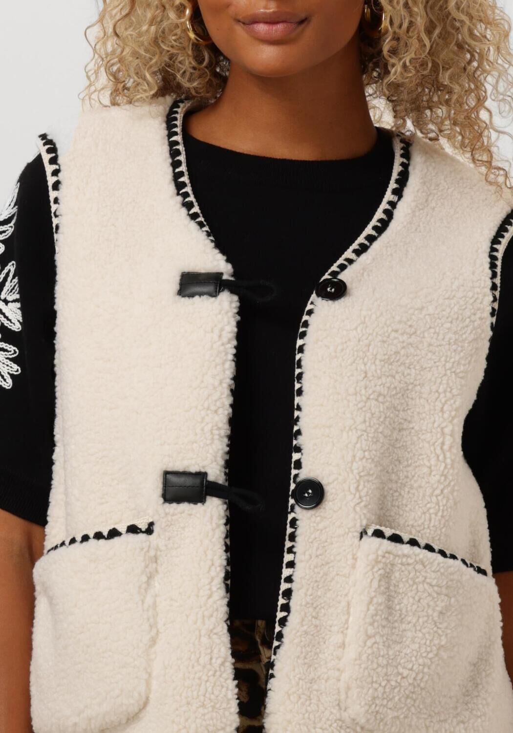 OBJECT Dames Blazers Objpauline Waistcoat Gebroken Wit