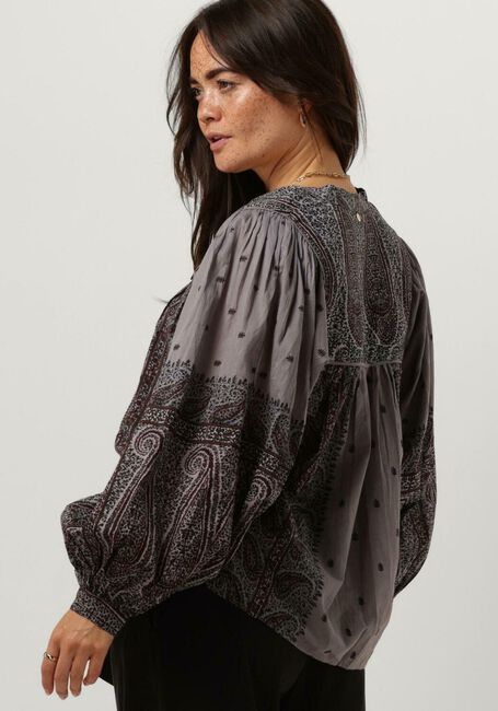 Blauwe ANTIK BATIK Blouses HIDA BLOUSE - large