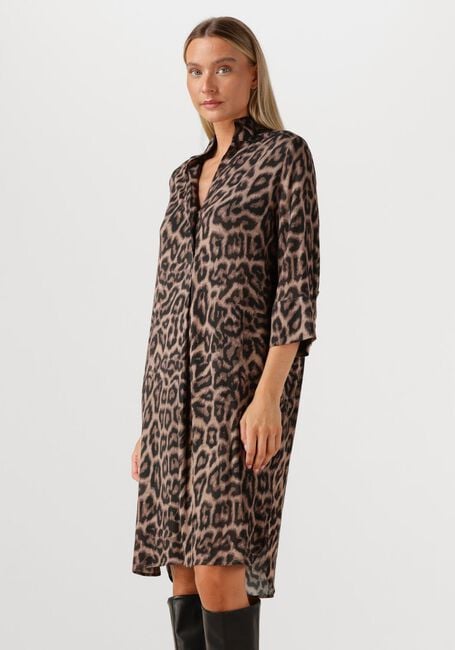 Bruine DEA KUDIBAL Mini jurk KAMILLES - large