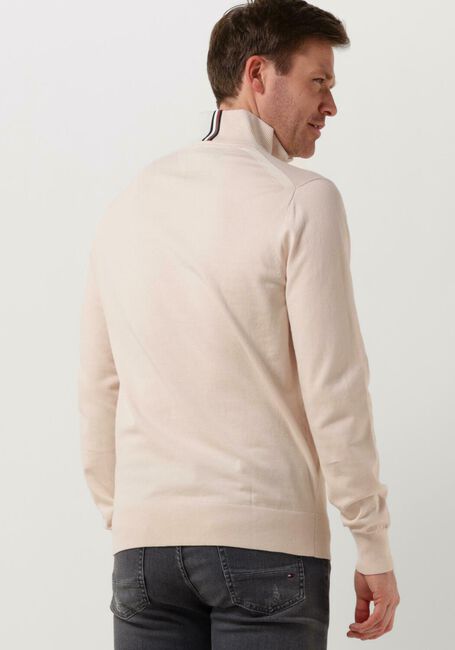 Gebroken wit TOMMY HILFIGER Trui 1985 ZIP MOCK - large