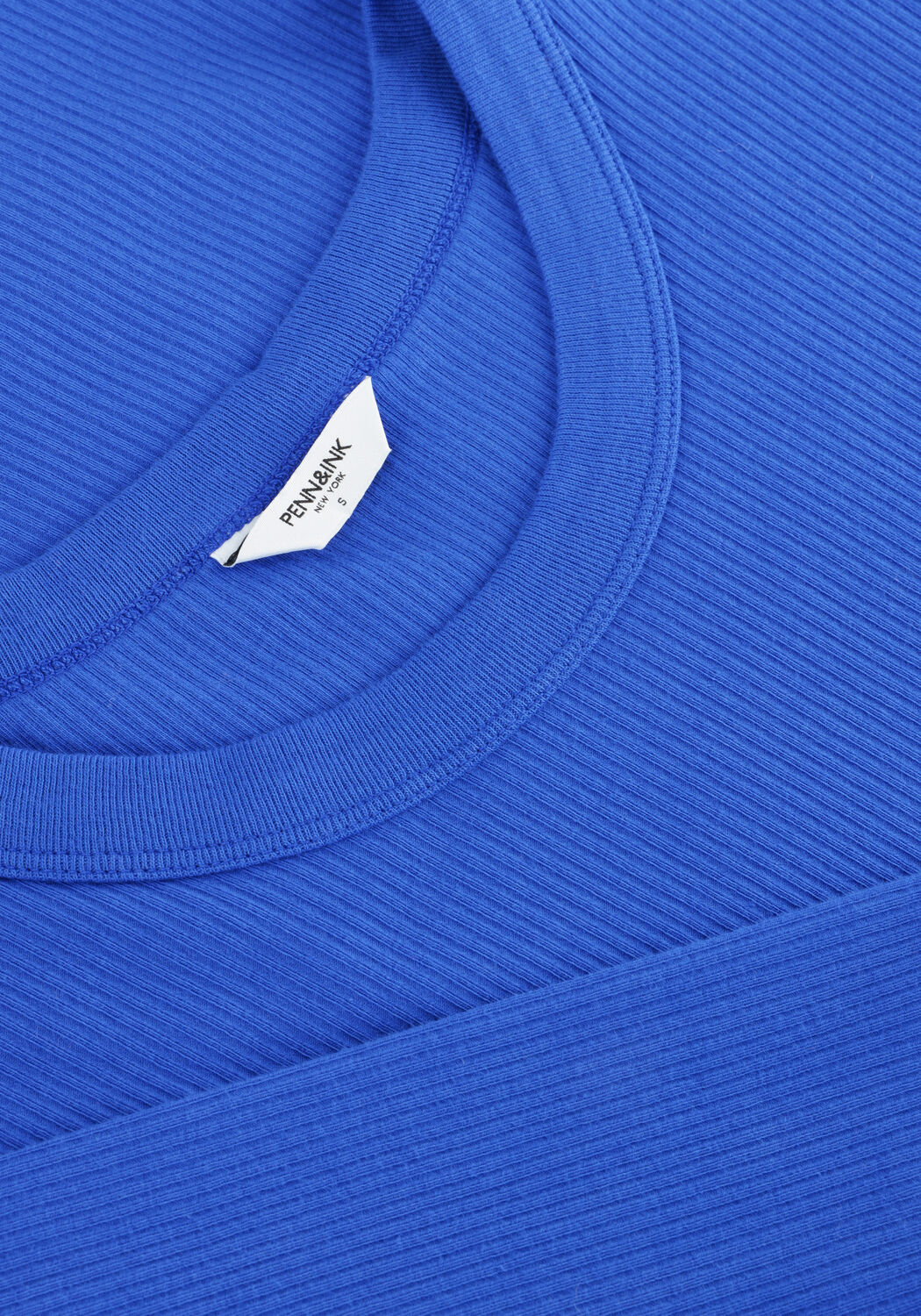 Blauwe PENN & INK Tops & T-shirts LONGSLEEVE W25F1745 - large