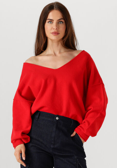 Rode PENN & INK Trui JUMPER W25B344 - large