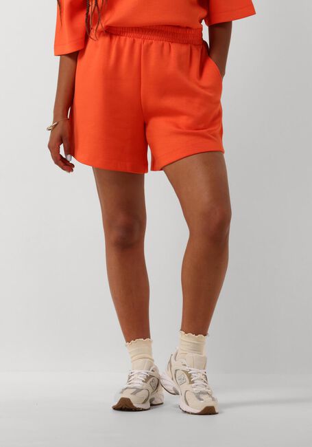 Rode MSCH COPENHAGEN Broeken MSCHBESSIA IMA Q SWEAT SHORT - large