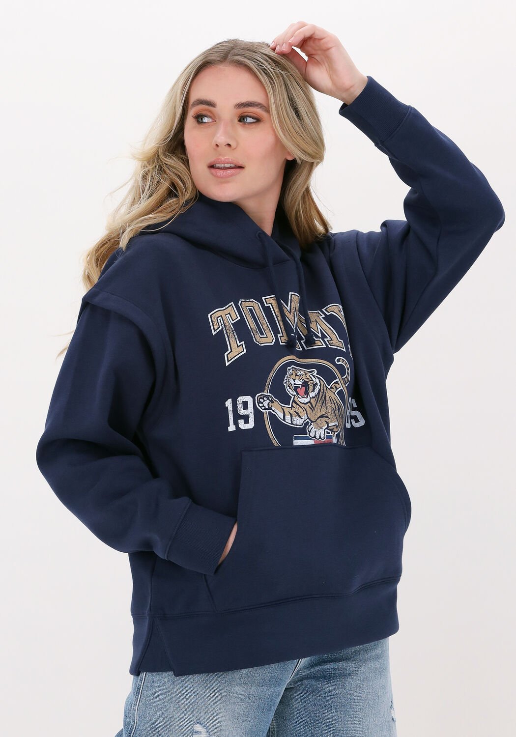 Tommy jeans collegiate 2024 sweater dames