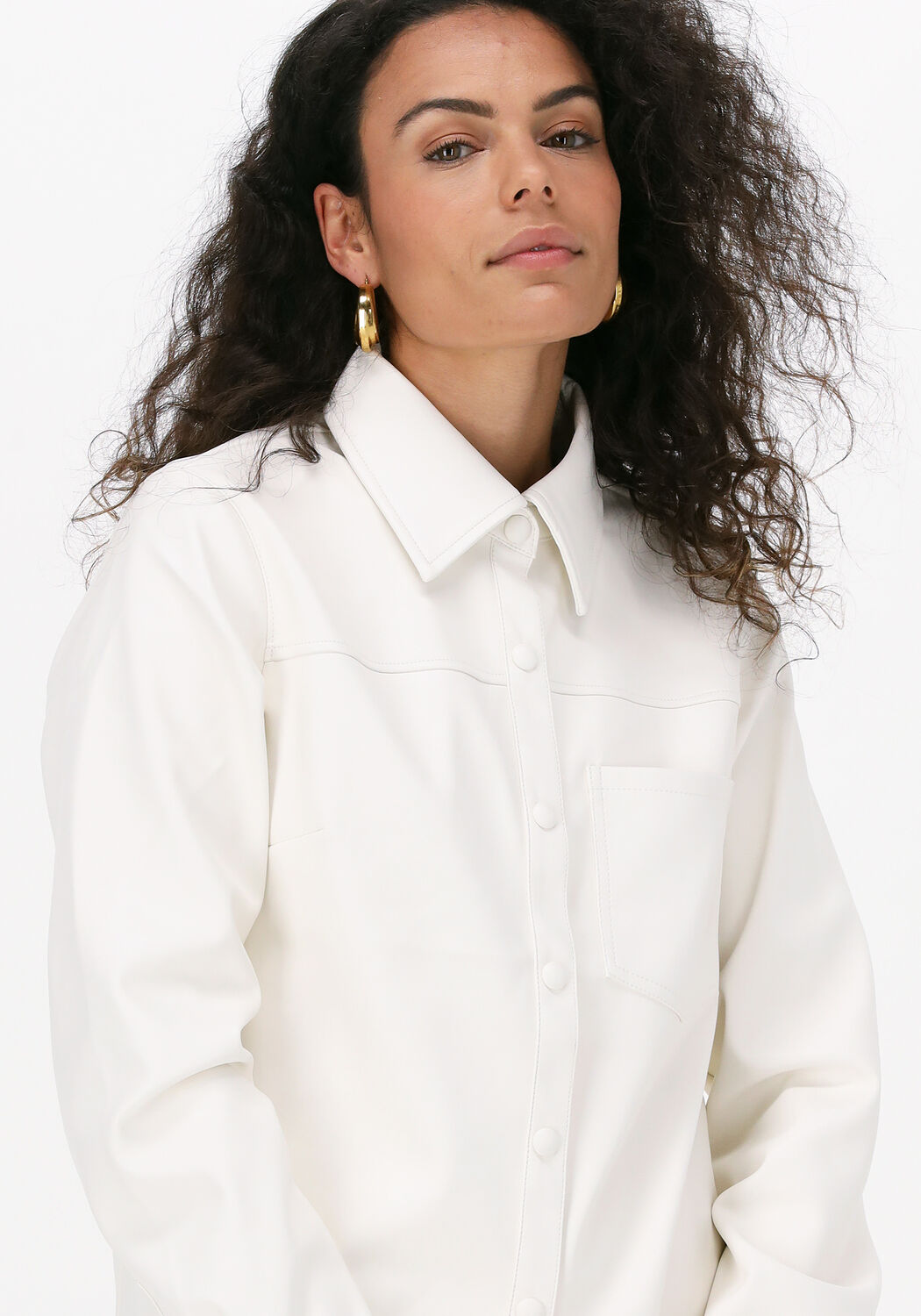 Pu blouse discount