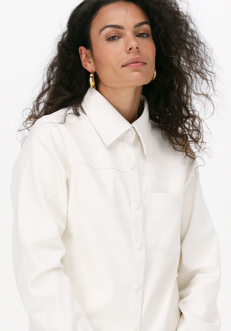 Ecru NA-KD Blouses PU SHIRT - large
