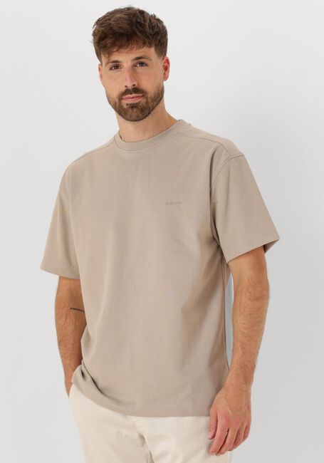 Beige GENTI T-shirt T-SHIRT SS J2025-1227 - large