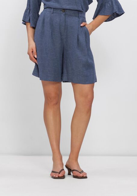 Blauwe MSCH COPENHAGEN Broeken MSCHVIANA GINIA HW SHORTS - large