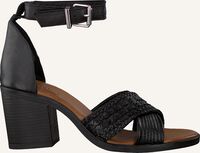 Zwarte NOTRE-V Platte sandalen 142024 - medium