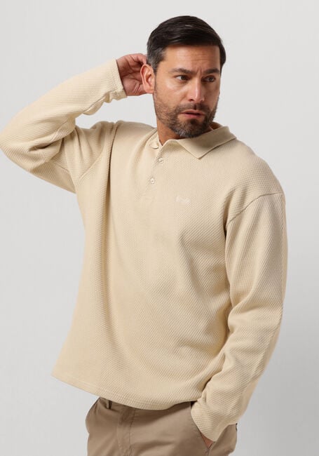 Beige FORÉT Polo / T-shirt HERB POLO - large
