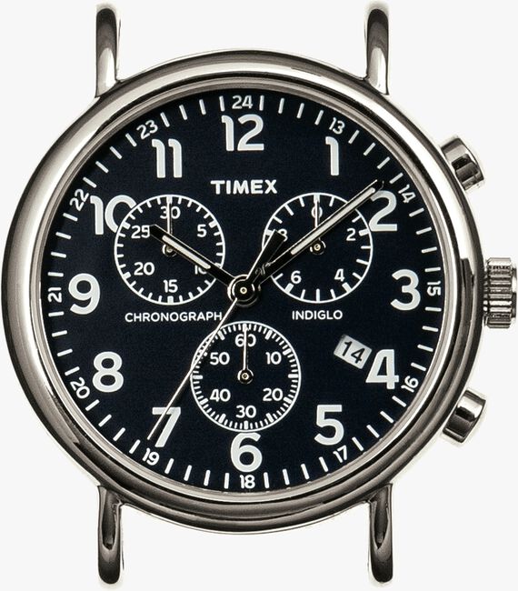 Zilveren TIMEX Horloge WEEKENDER CHRONO - large