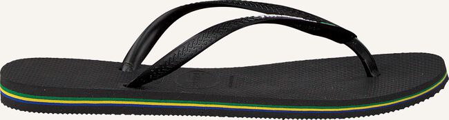 Zwarte HAVAIANAS Teenslippers BRASIL LOGO DAMES Zwarte HAVAIANAS Teenslippers BRASIL LOGO DAMES - large