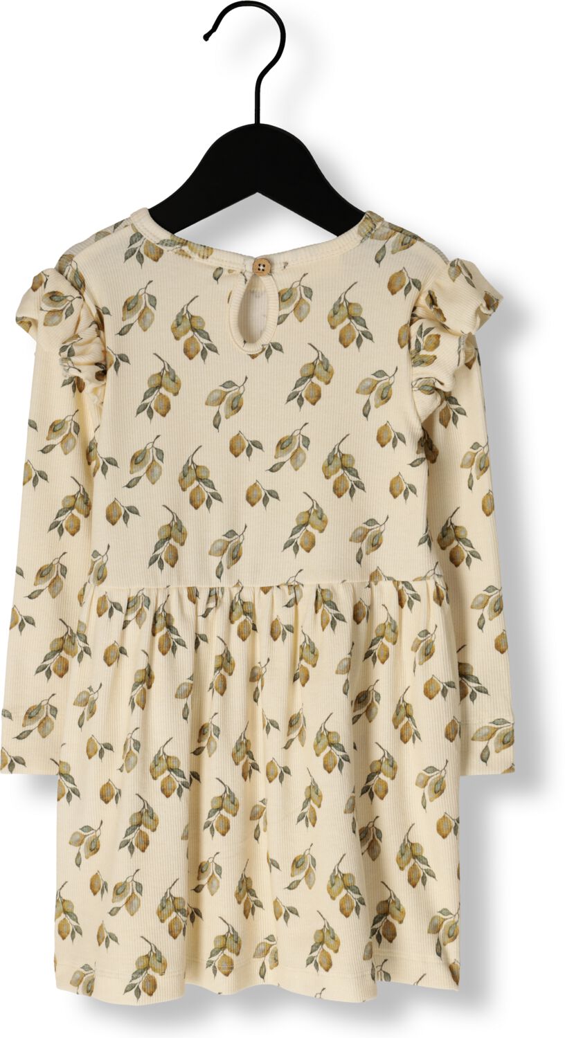 LIL' ATELIER Meisjes Jurken Nmfgavo Enk Ls Dress Lil Beige