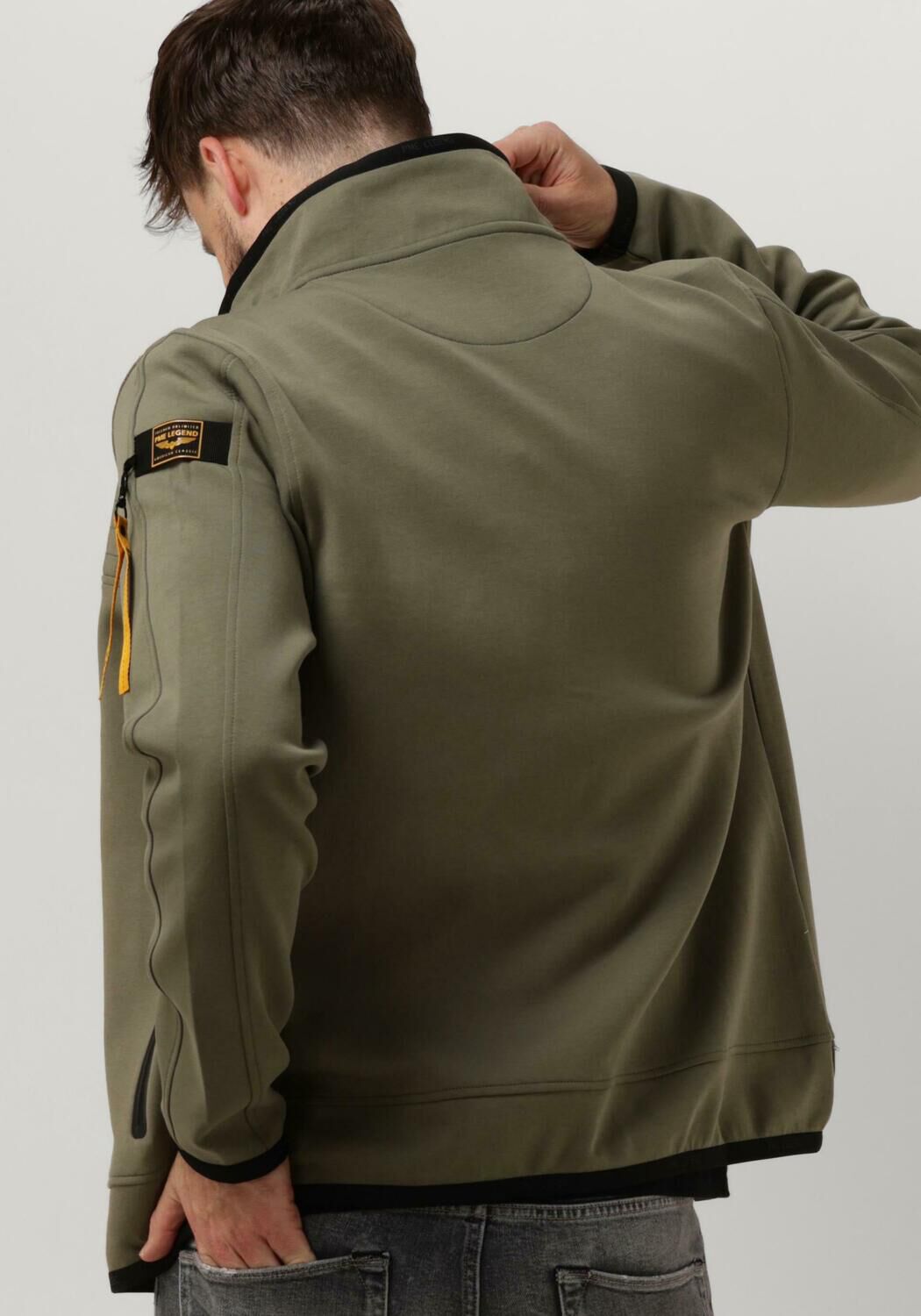 PME LEGEND Heren Truien & Vesten Hooded Jacket Spacer Look Sweat Groen