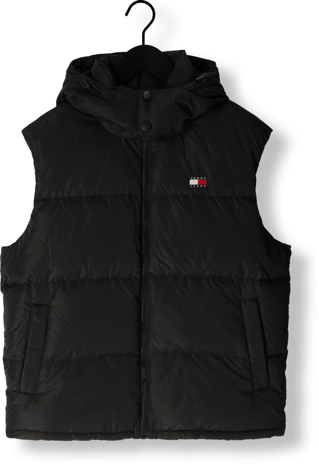 TOMMY JEANS Heren Jassen Tjm Alaska Vest Zwart