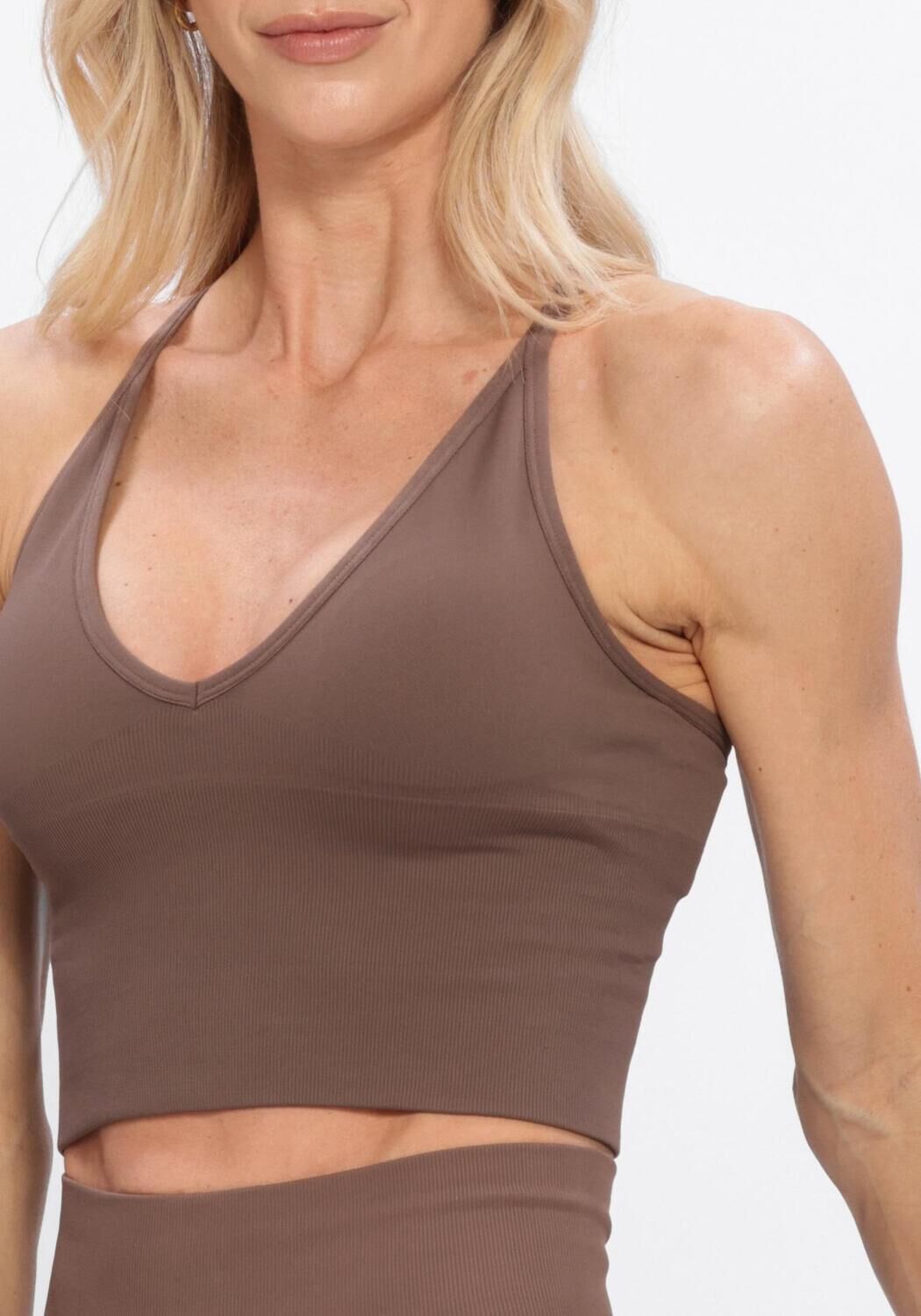 Bruine AIM'N Top SHAPE SEAMLESS CROSS BACK BRALETTE - large