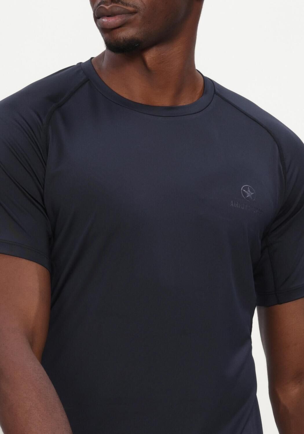 AIRFORCE Heren Polo's & T-shirts Performance Light Thermo Short Sleeve Donkerblauw