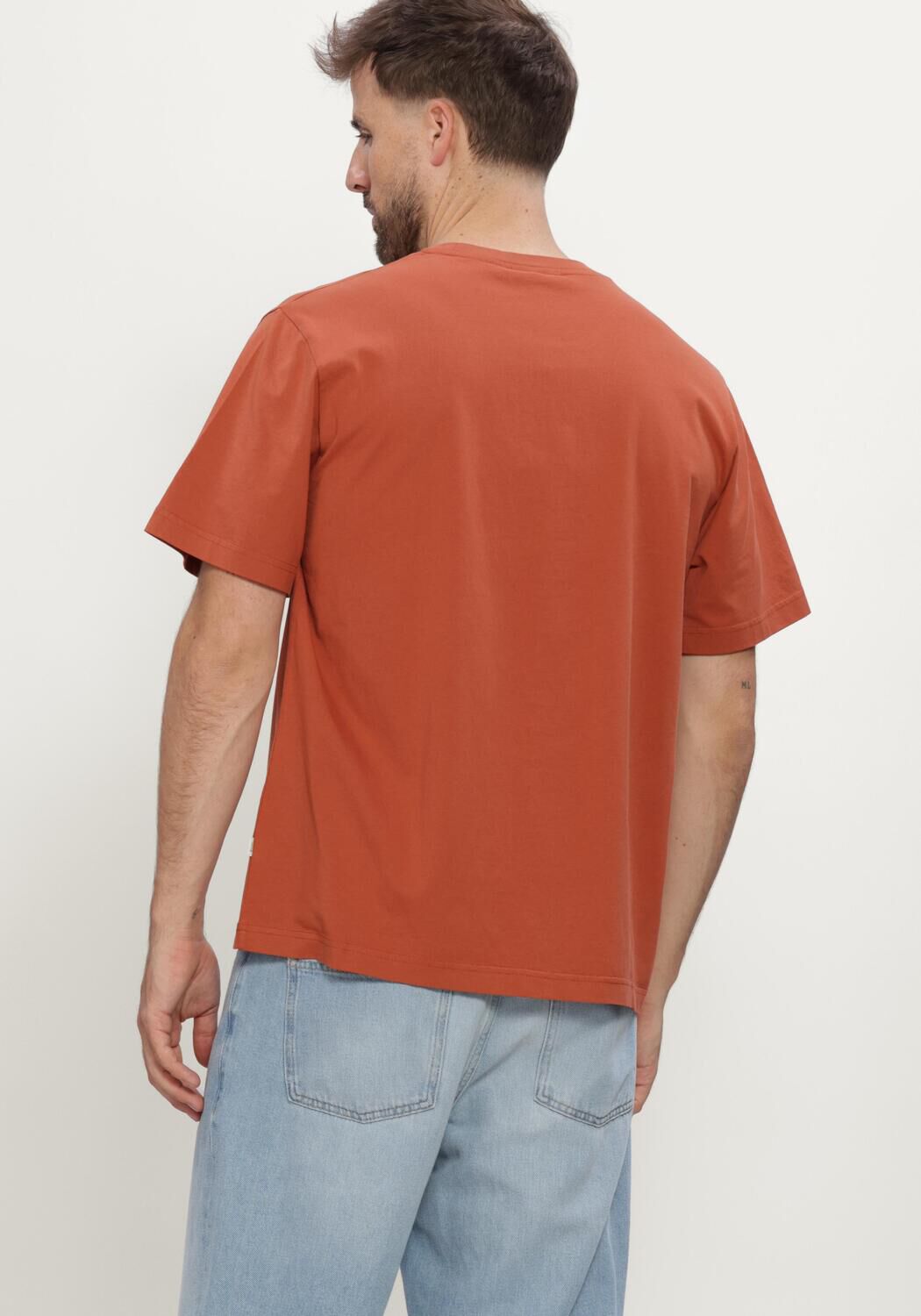 Oranje FOR&Eacute;T T-shirt SLOW DOWN TSHIRT - large