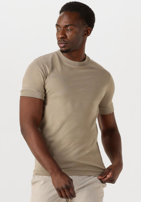 Taupe DRYKORN T-shirt ANTON 520062 - large