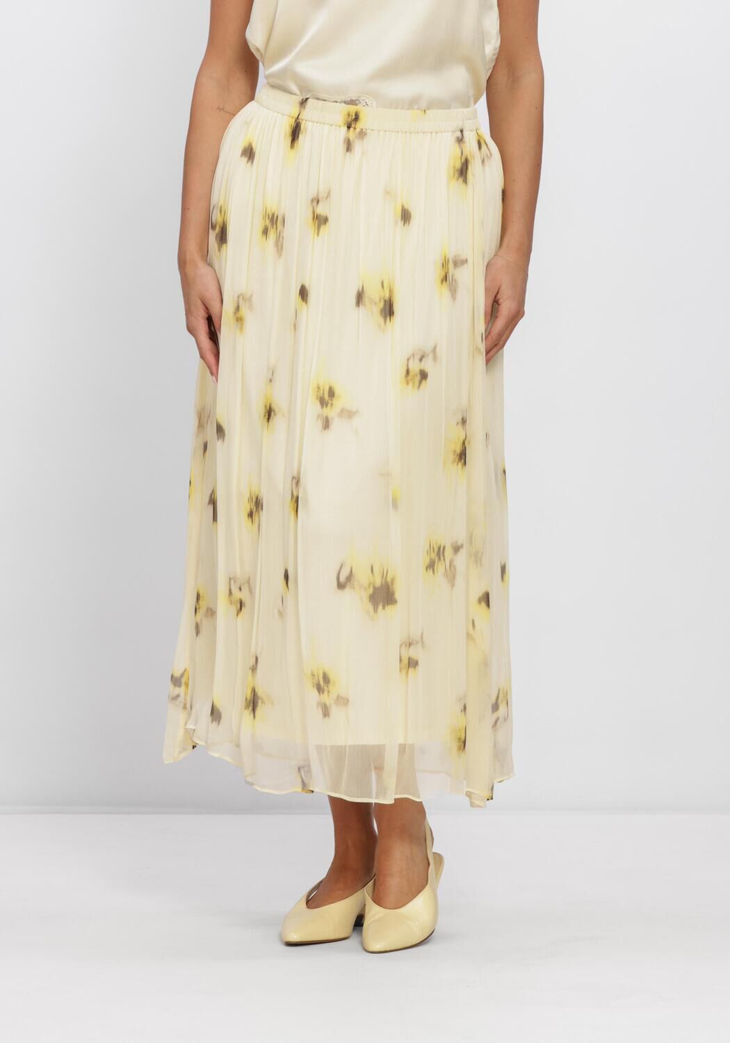 Gele SECOND FEMALE Midirok MIRAGE SKIRT - large