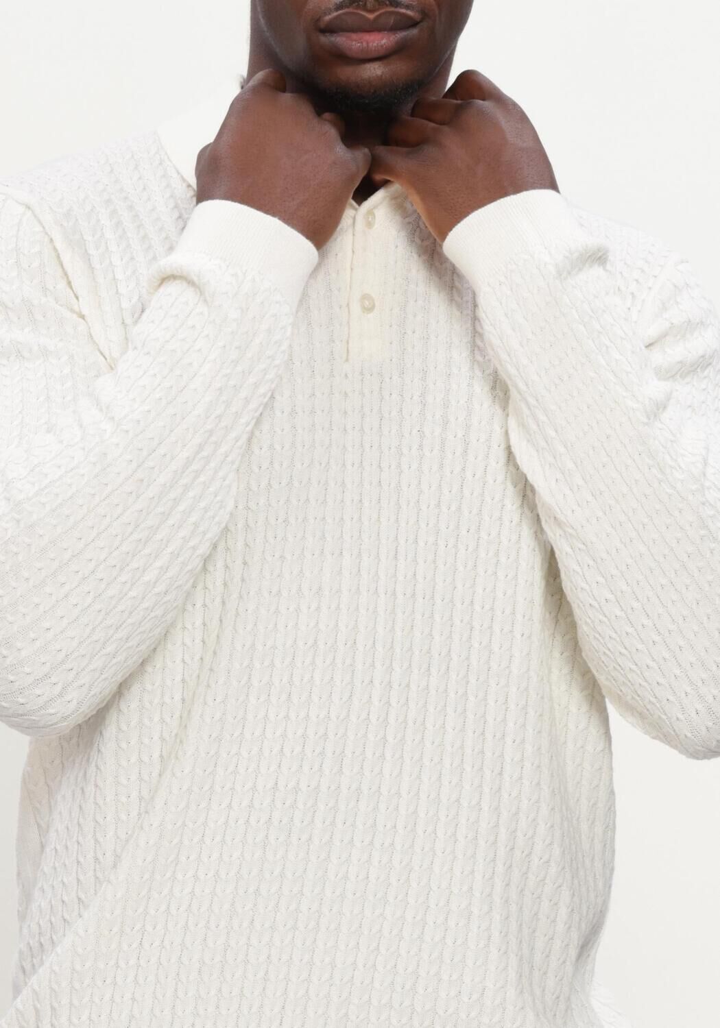 Gebroken wit MATINIQUE Polo MAPOLO LONG BB - large