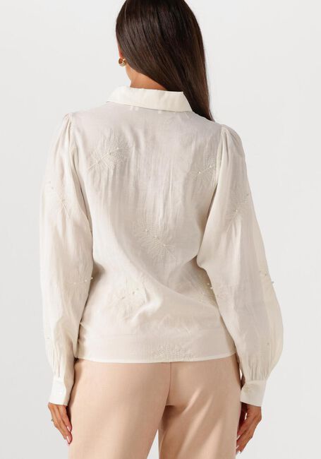 Witte NUKUS Blouses MILANOVA BLOUSE PEARL - large