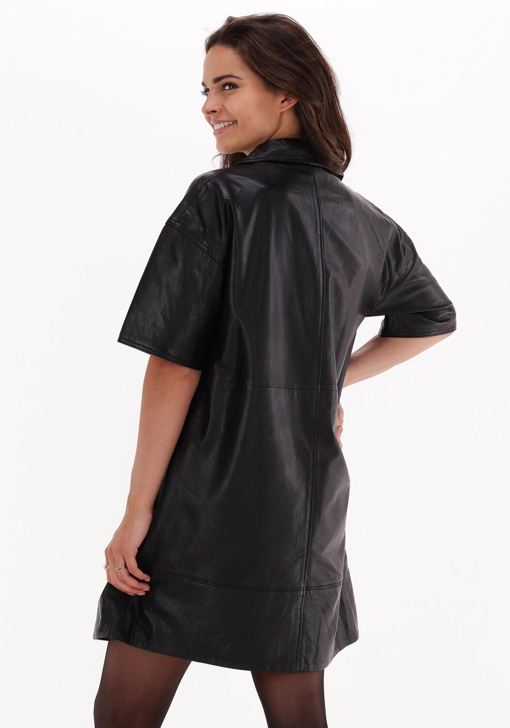 zwarte goosecraft mini jurk miley dress