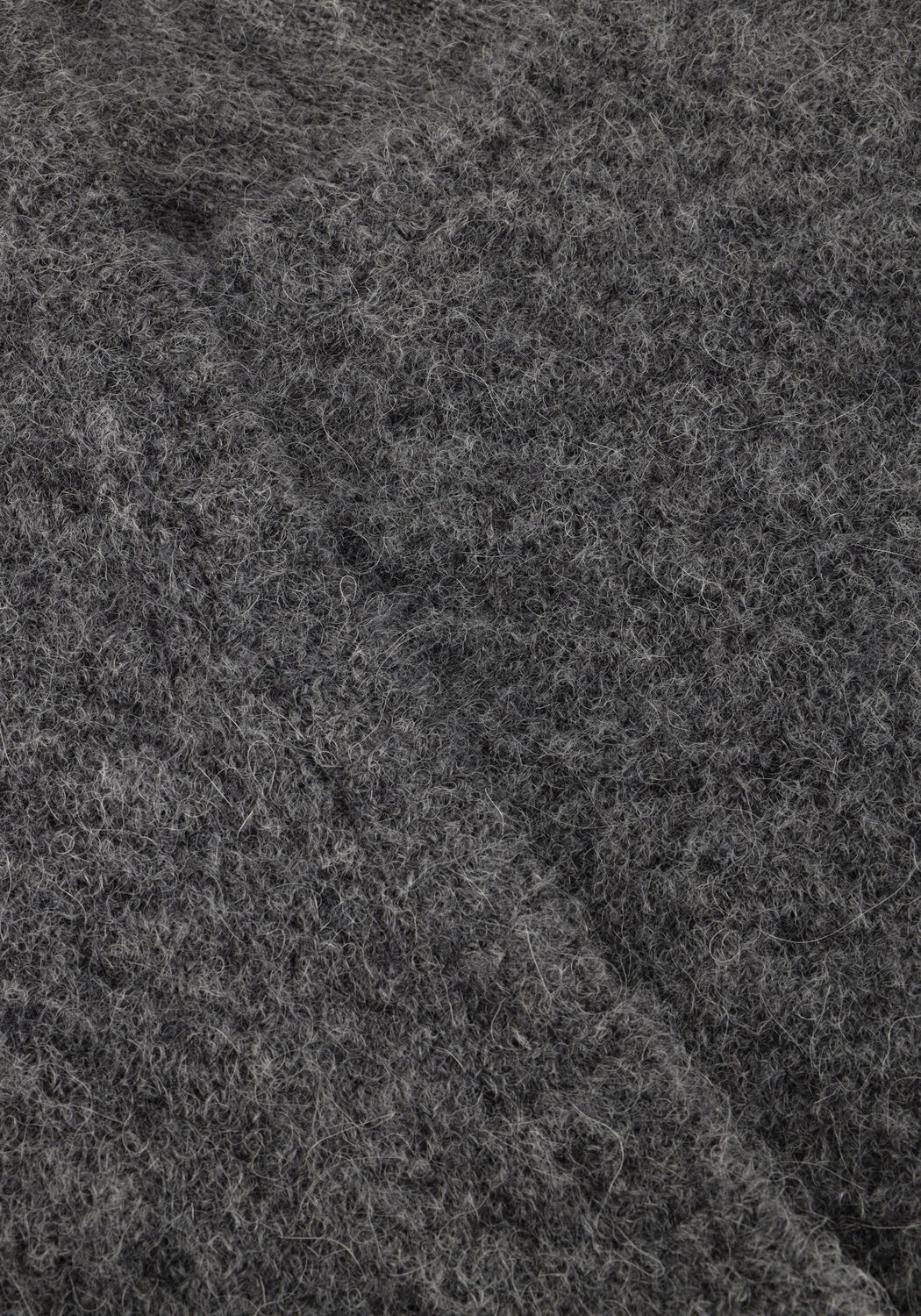 Grijze ENVII Vest ENADA LS V-KNIT 7216 - large