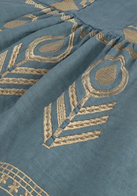 Blauwe GREEK ARCHAIC KORI Maxi jurk SLEEVELESS DRESS - large