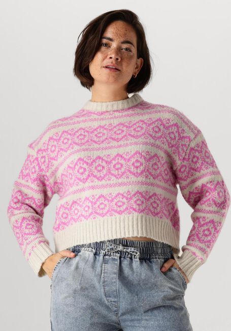 Roze LOLLYS LAUNDRY Trui LOTTIELL JUMPER LS - large