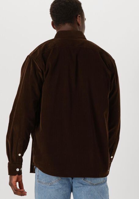 Bruine SELECTED HOMME Casual overhemd SLHREGDANNI CORD BD LS SHIRT - large