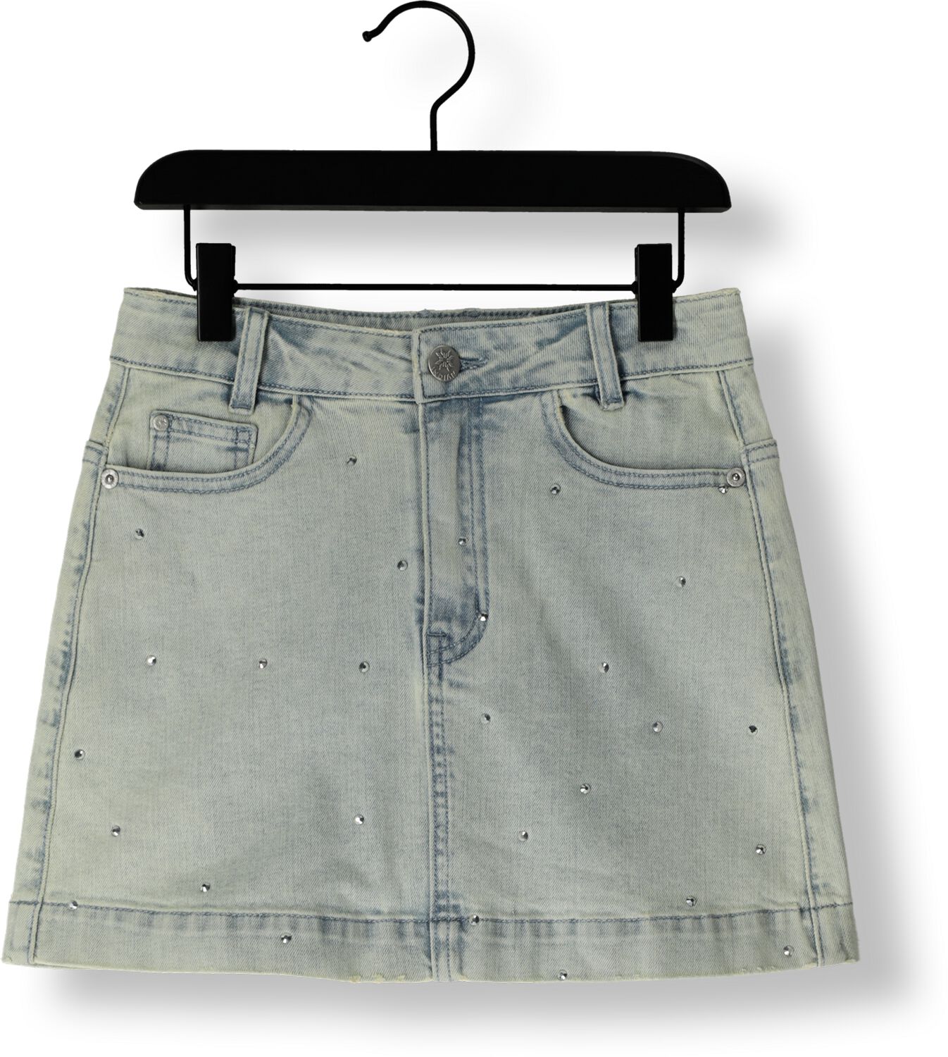 INDIAN BLUE JEANS Meisjes Rokken Denim Skirt Studs Blauw