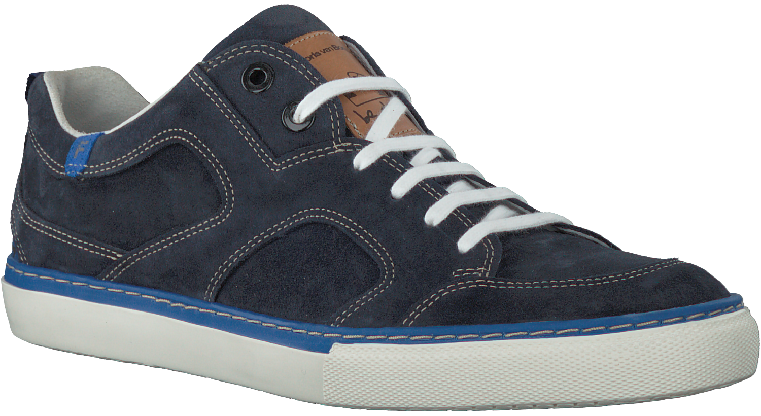 Blauwe FLORIS VAN BOMMEL Sneakers 14422 | Omoda