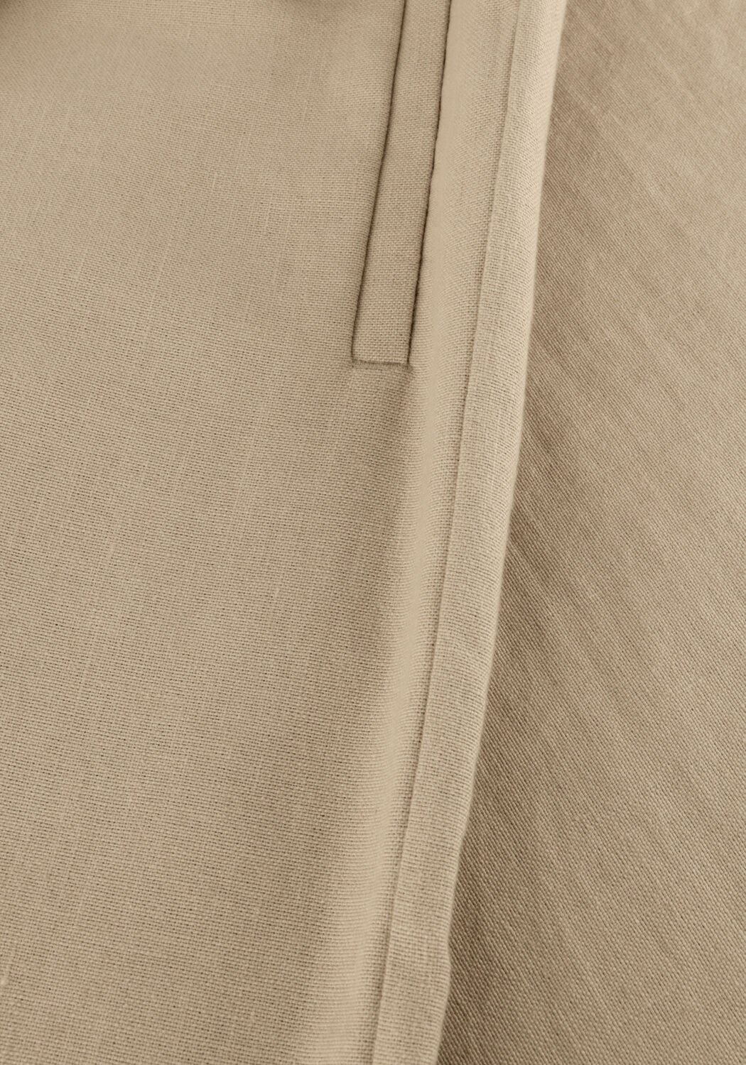 Zand BY-BAR Broeken BENJI CANVAS PANT - large