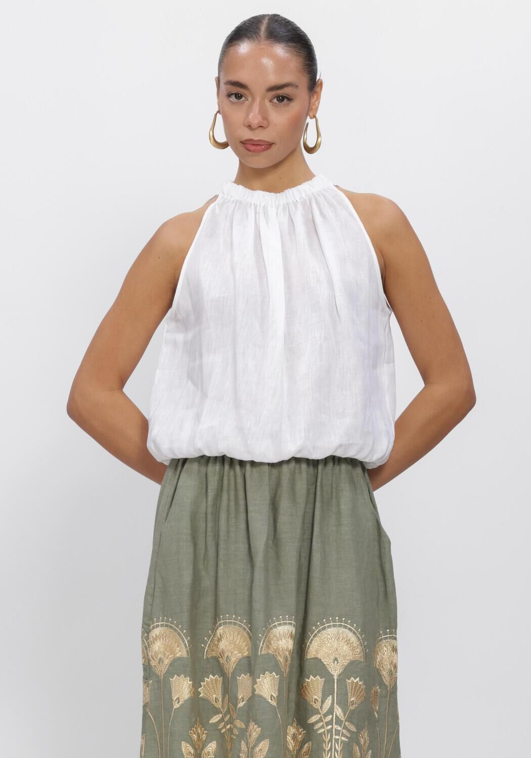 Witte GREEK ARCHAIC KORI Top S26K-1004072 - large