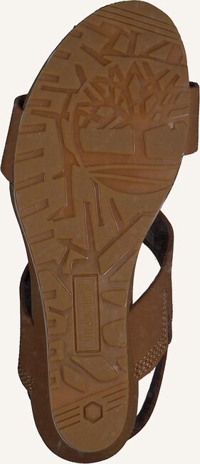 Cognac TIMBERLAND Platte sandalen CAPRI SUNSET WEDGE Cognac TIMBERLAND Platte sandalen CAPRI SUNSET WEDGE - large