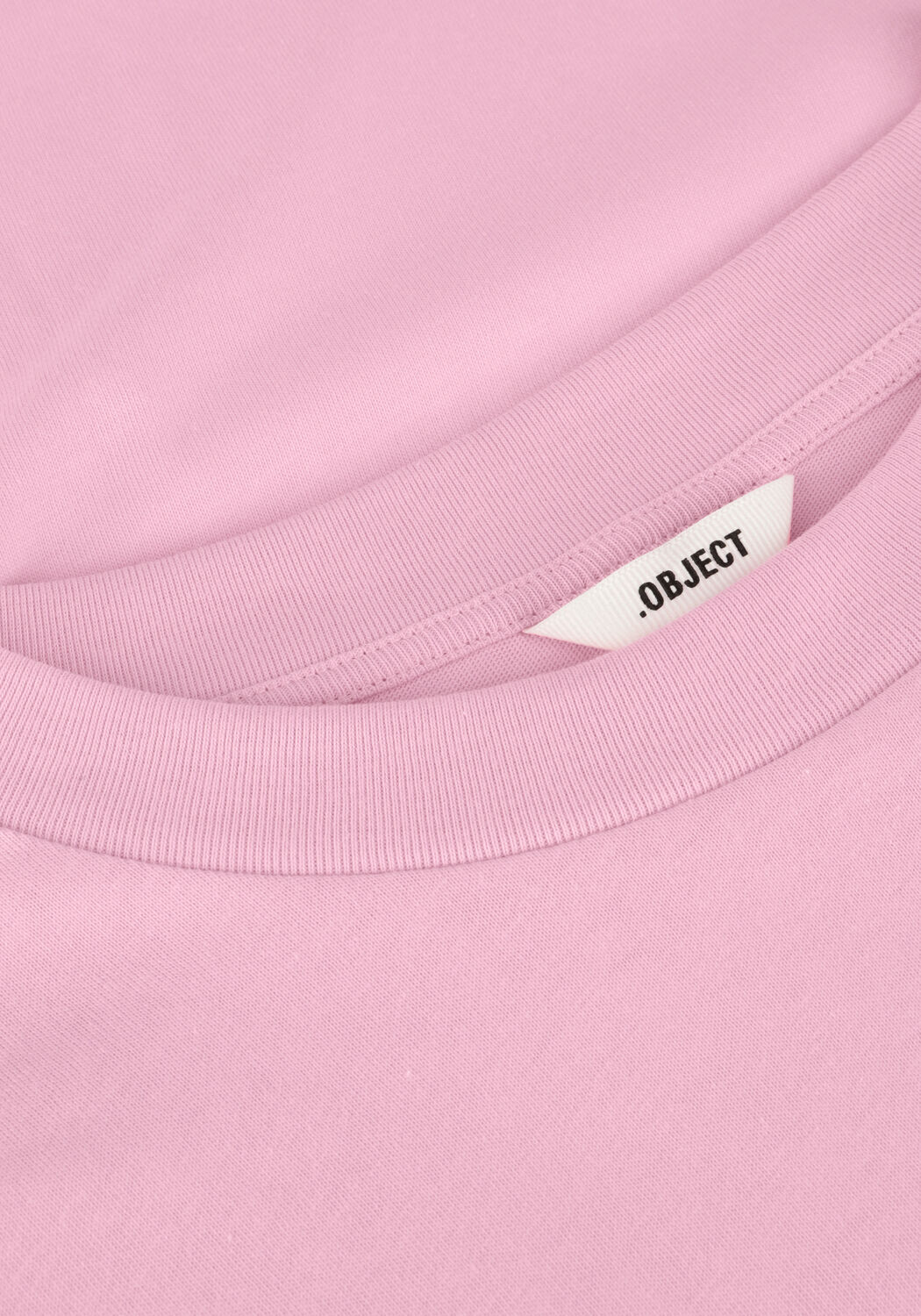 Paarse OBJECT T-shirt OBJGIMA 2/4 OVERSIZE T-SHIRT - large