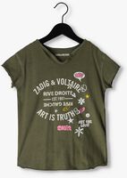 Groene ZADIG & VOLTAIRE T-shirt X15379 - medium