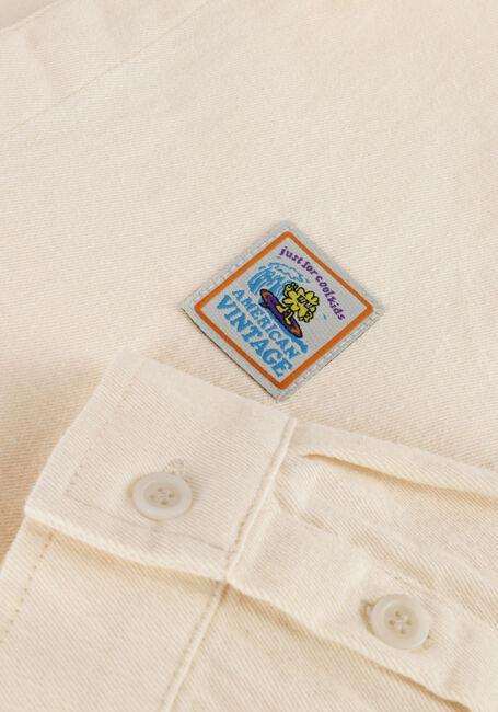 Ecru AMERICAN VINTAGE Casual overhemd TIRABAY - large