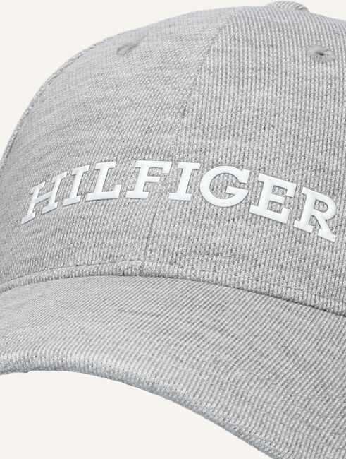 Lichtgrijze TOMMY HILFIGER Pet TH MONOTYPE JERSEY 6 PANEL CAP Lichtgrijze TOMMY HILFIGER Pet TH MONOTYPE JERSEY 6 PANEL CAP - large