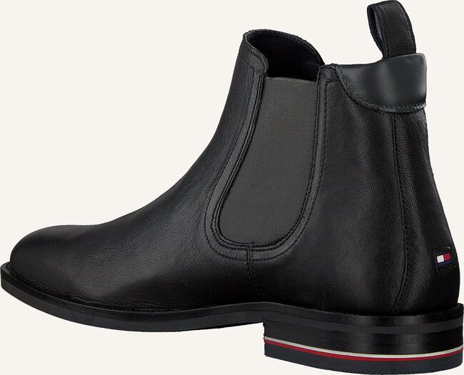 Zwarte TOMMY HILFIGER Chelsea boots SIGNATURE HILFIGER CHELSEA Zwarte TOMMY HILFIGER Chelsea boots SIGNATURE HILFIGER CHELSEA - large